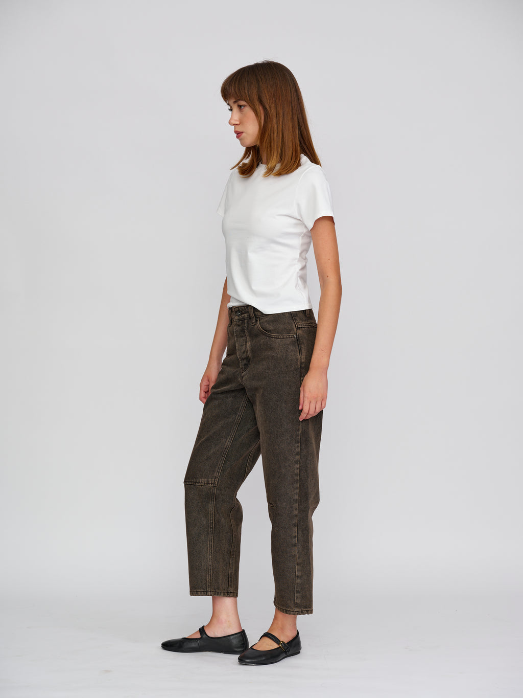 Opal Brown Denim