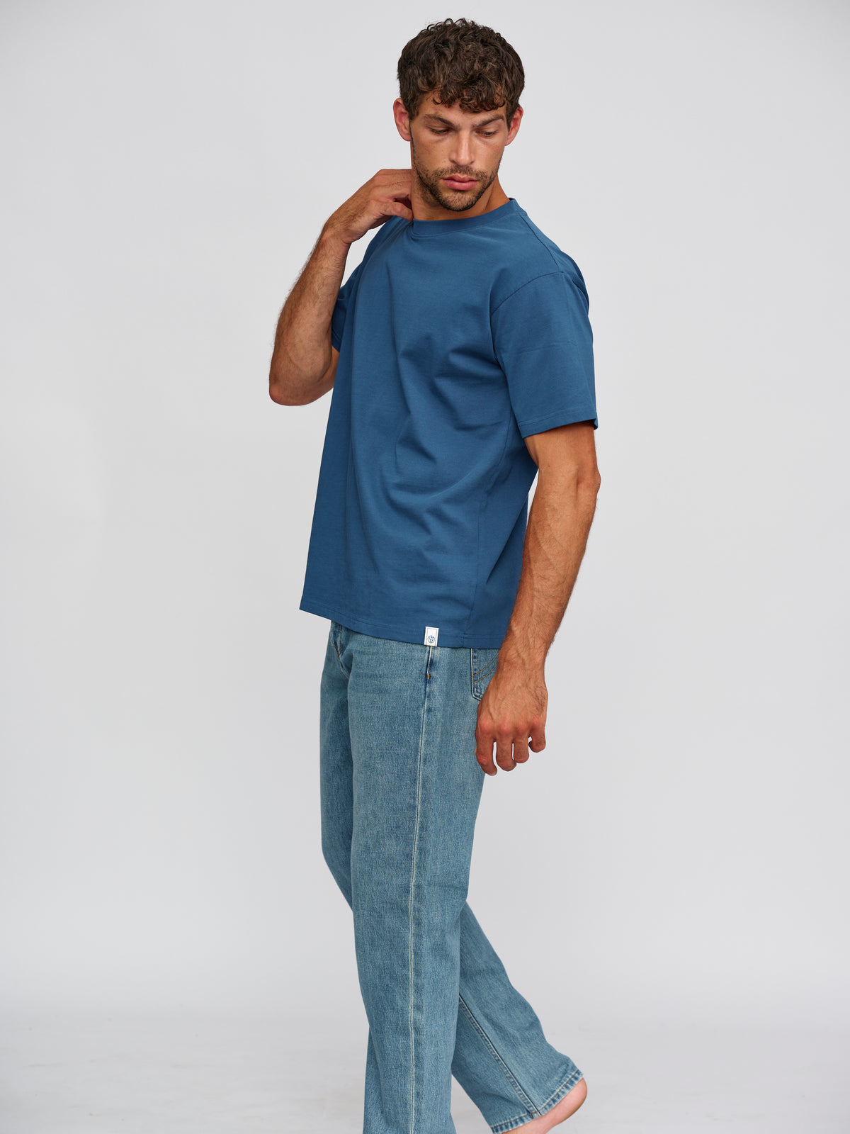 McClane Cotton T Indigo