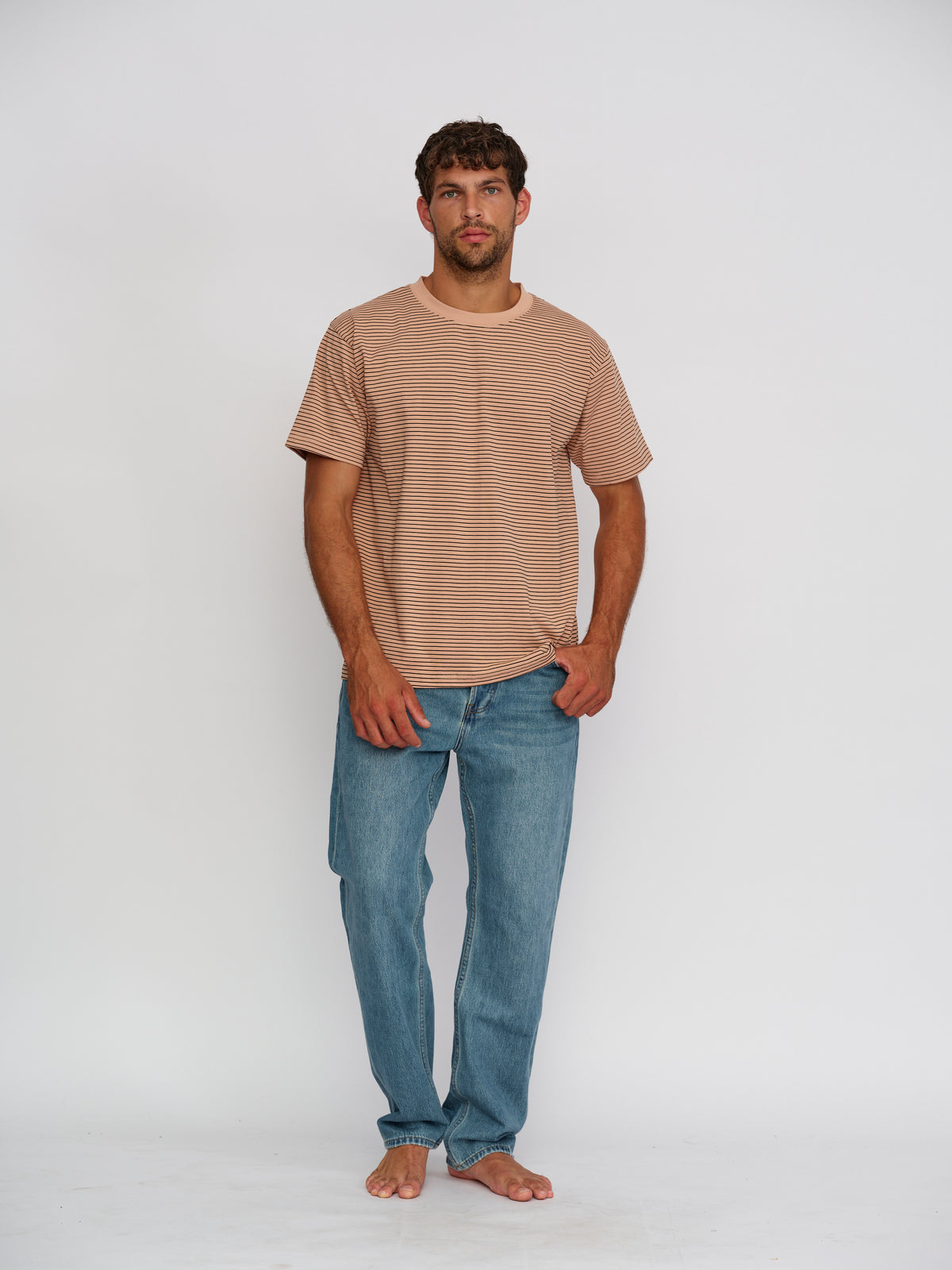 McClane Cotton T Pink & Black