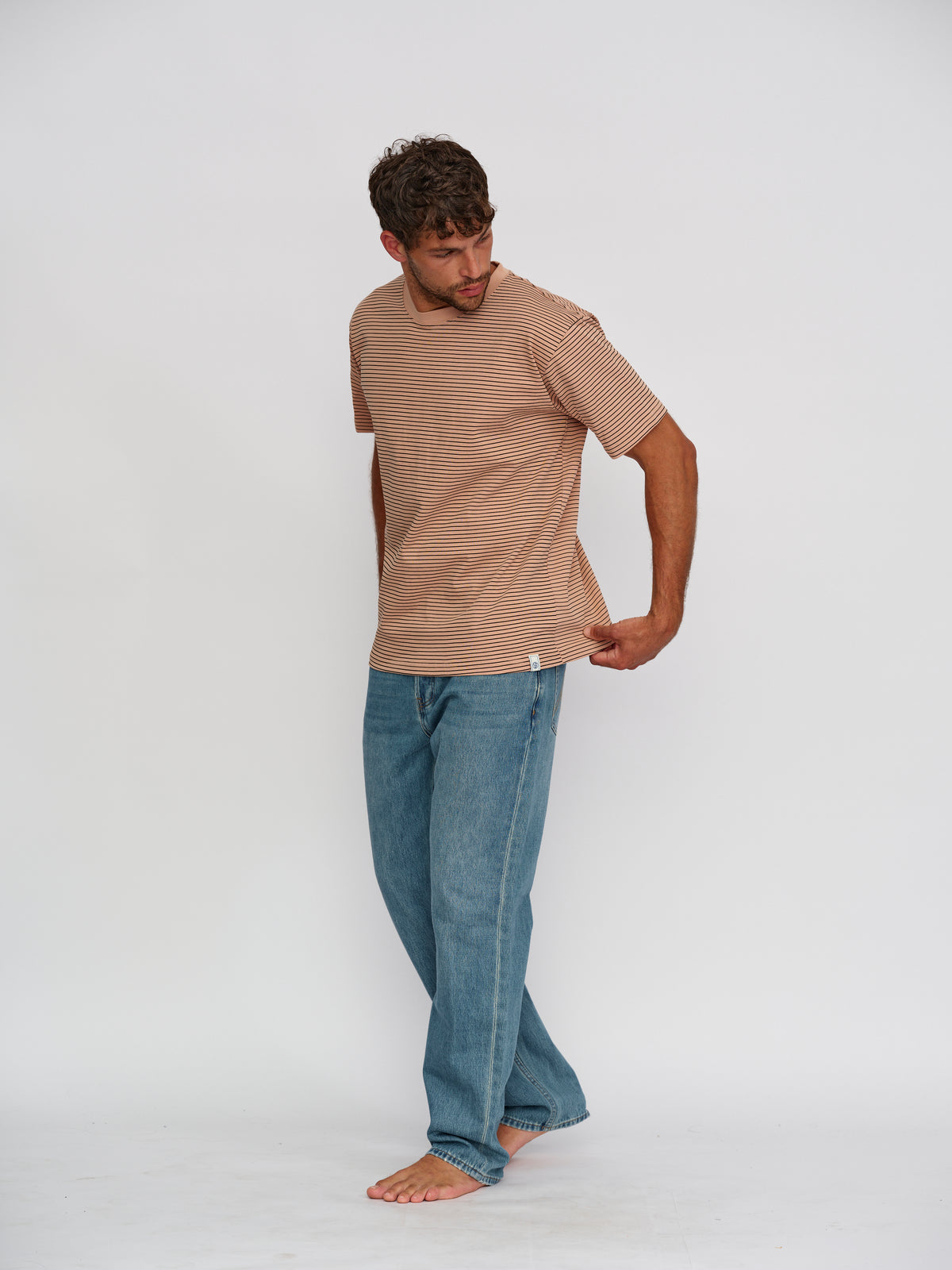 McClane Cotton T Pink & Black