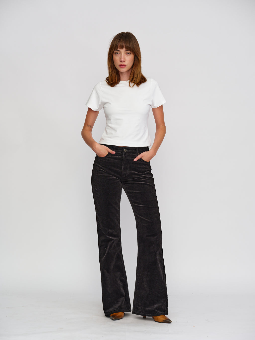 Cordelia Corduroy Black