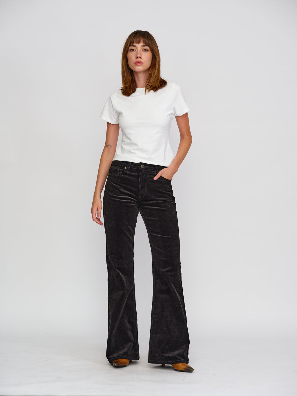 Cordelia Corduroy Black