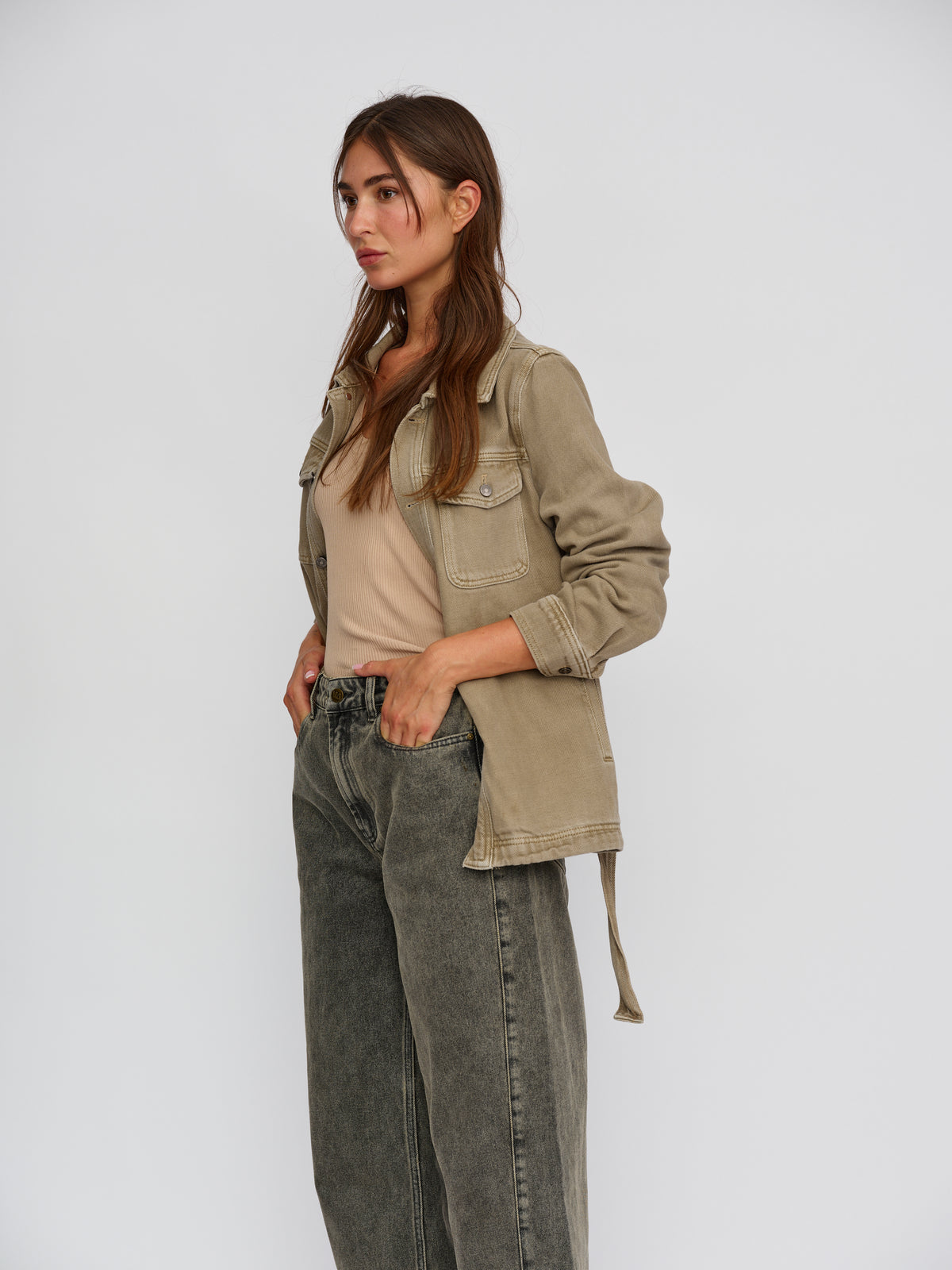 Jupiter Jacket Khaki wash