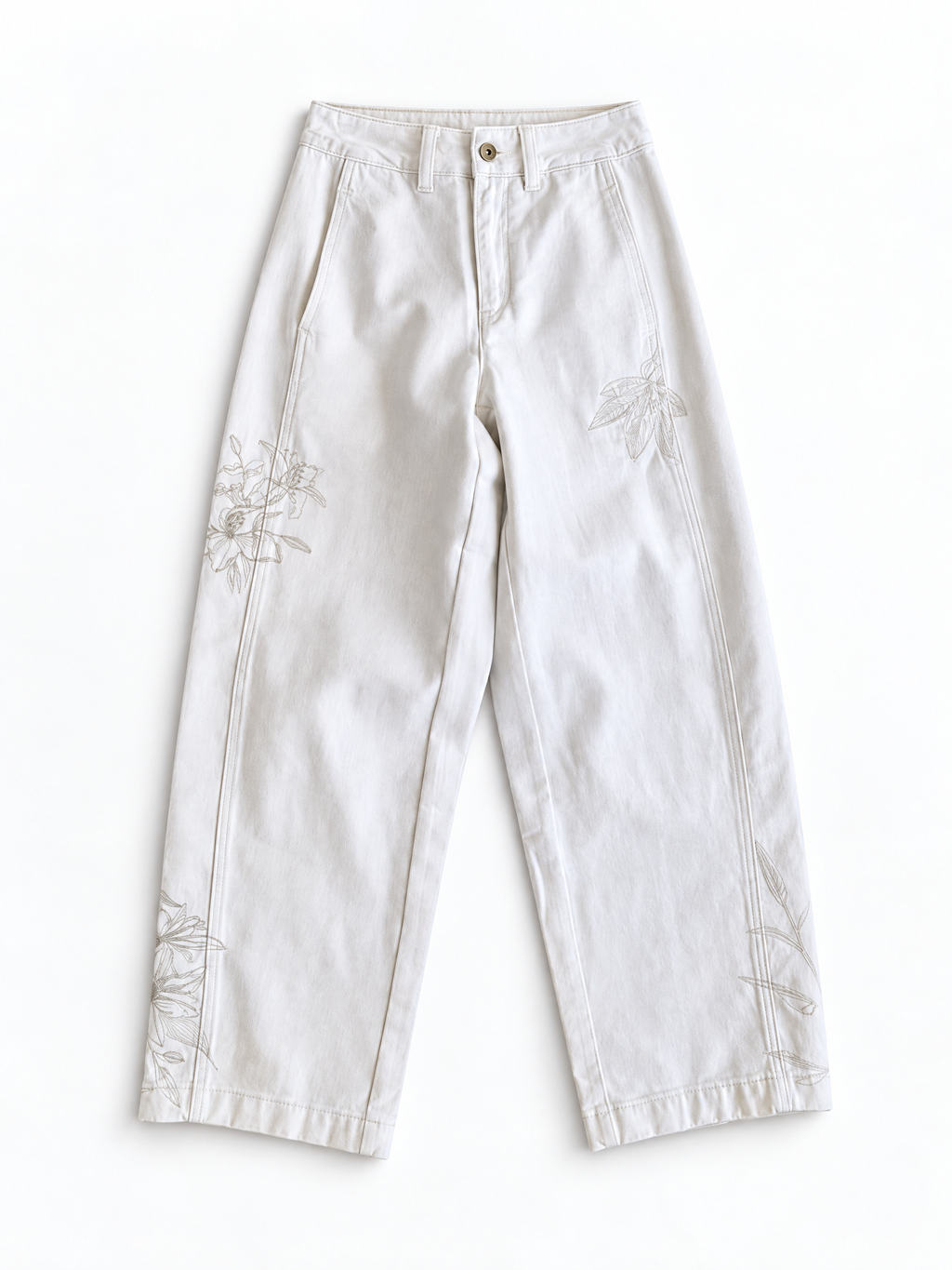 Iris Embroidered Barrel