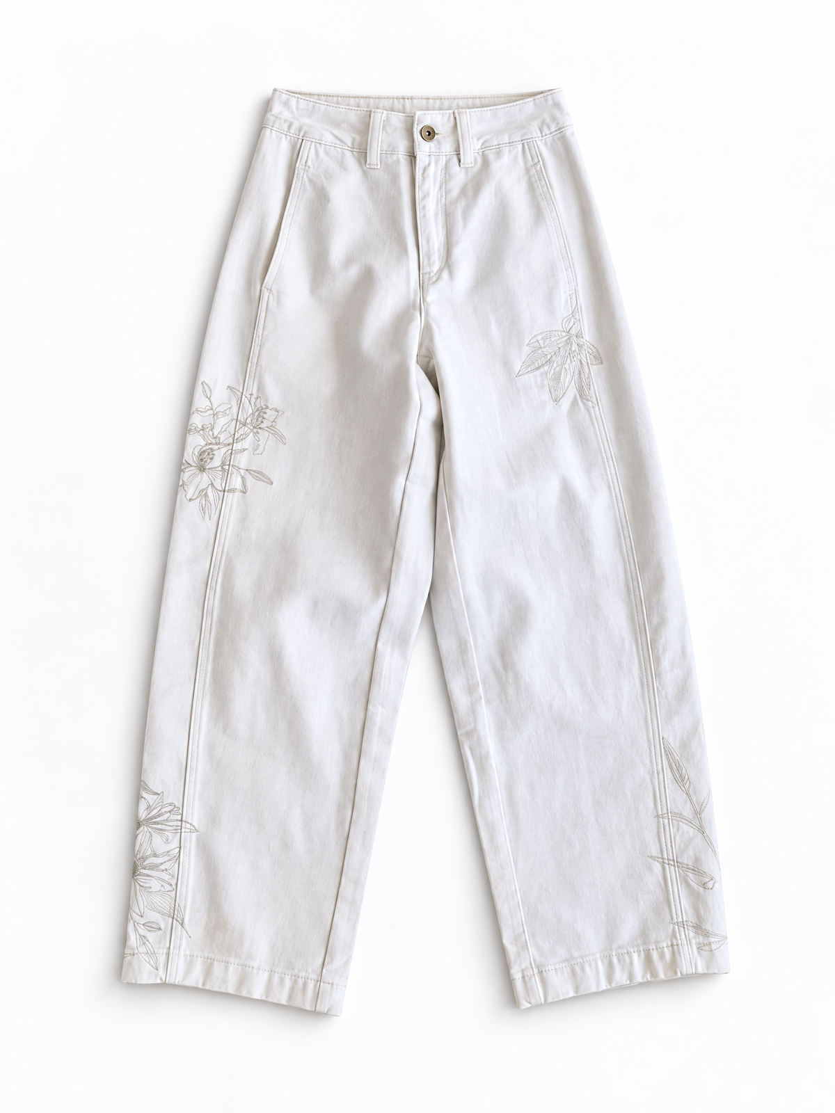 Iris Embroidered Barrel