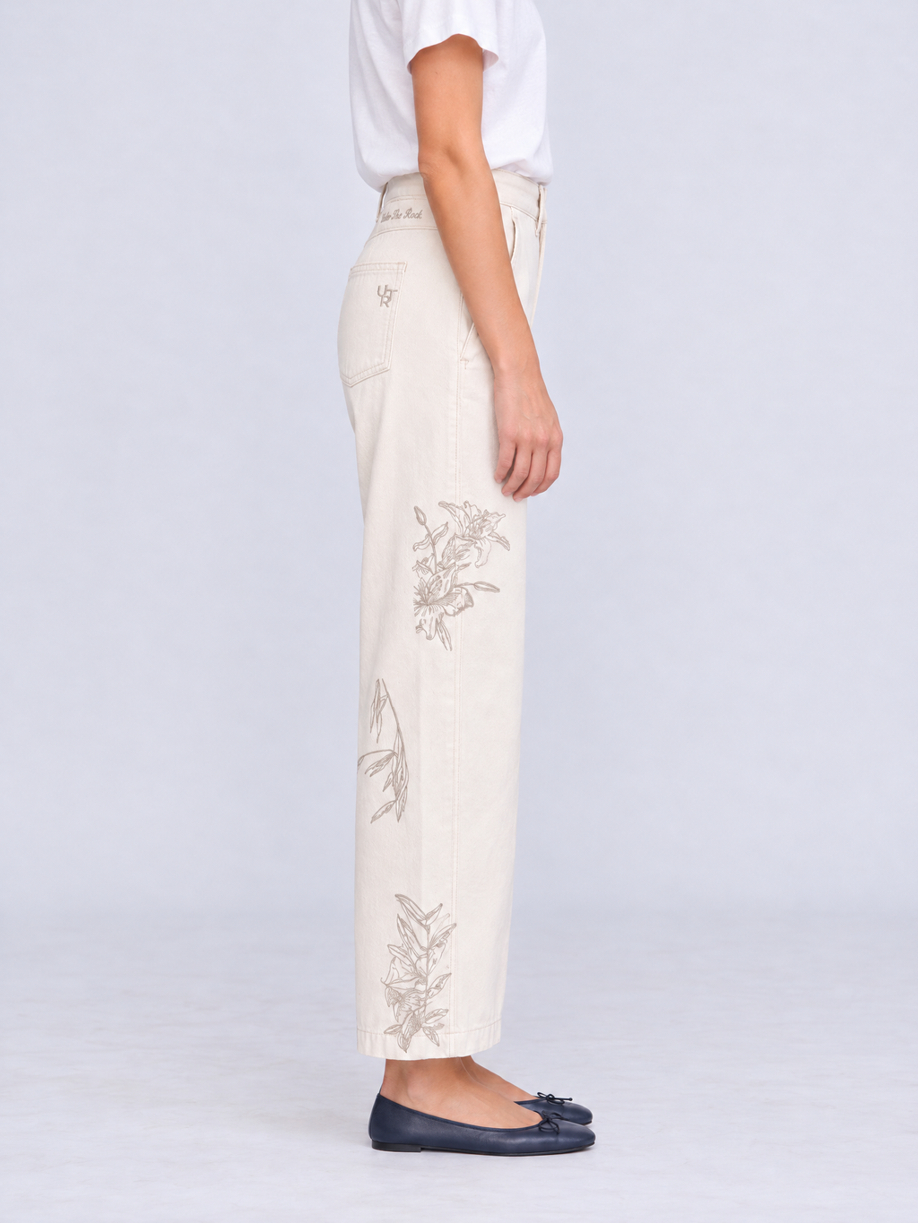 Iris Embroidered Barrel